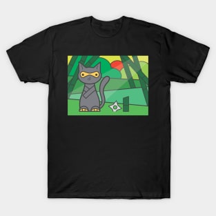 stay cool ninja cat T-Shirt